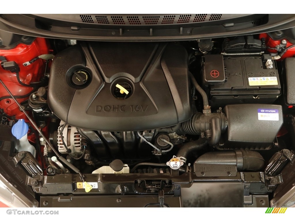 2015 Elantra SE Sedan - Geranium Red / Gray photo #17