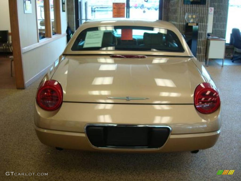 2005 Thunderbird Premium Roadster - Bronze Metallic / Black Ink/Light Sand photo #3