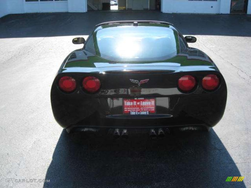 2005 Corvette Coupe - Black / Ebony photo #13