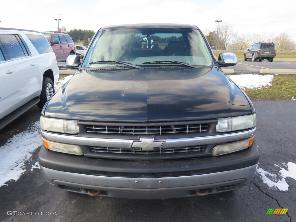 2000 Silverado 1500 LT Extended Cab 4x4 - Onyx Black / Graphite photo #5