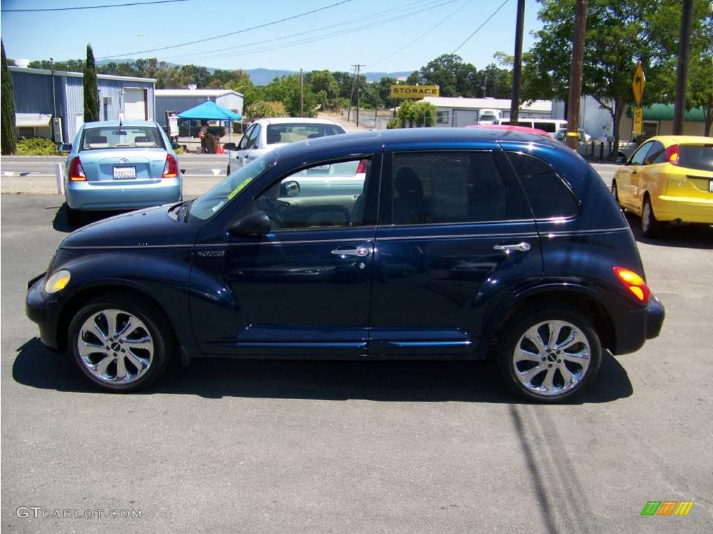 2003 PT Cruiser Touring - Patriot Blue Pearl / Taupe/Pearl Beige photo #2