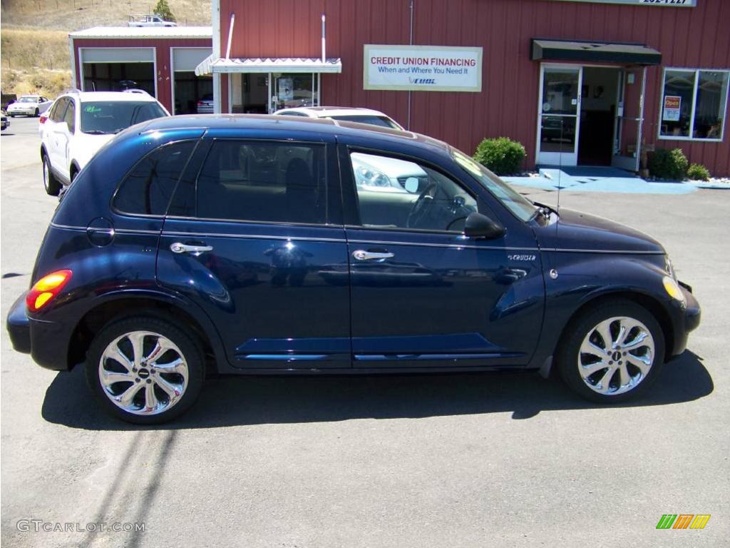 2003 PT Cruiser Touring - Patriot Blue Pearl / Taupe/Pearl Beige photo #6