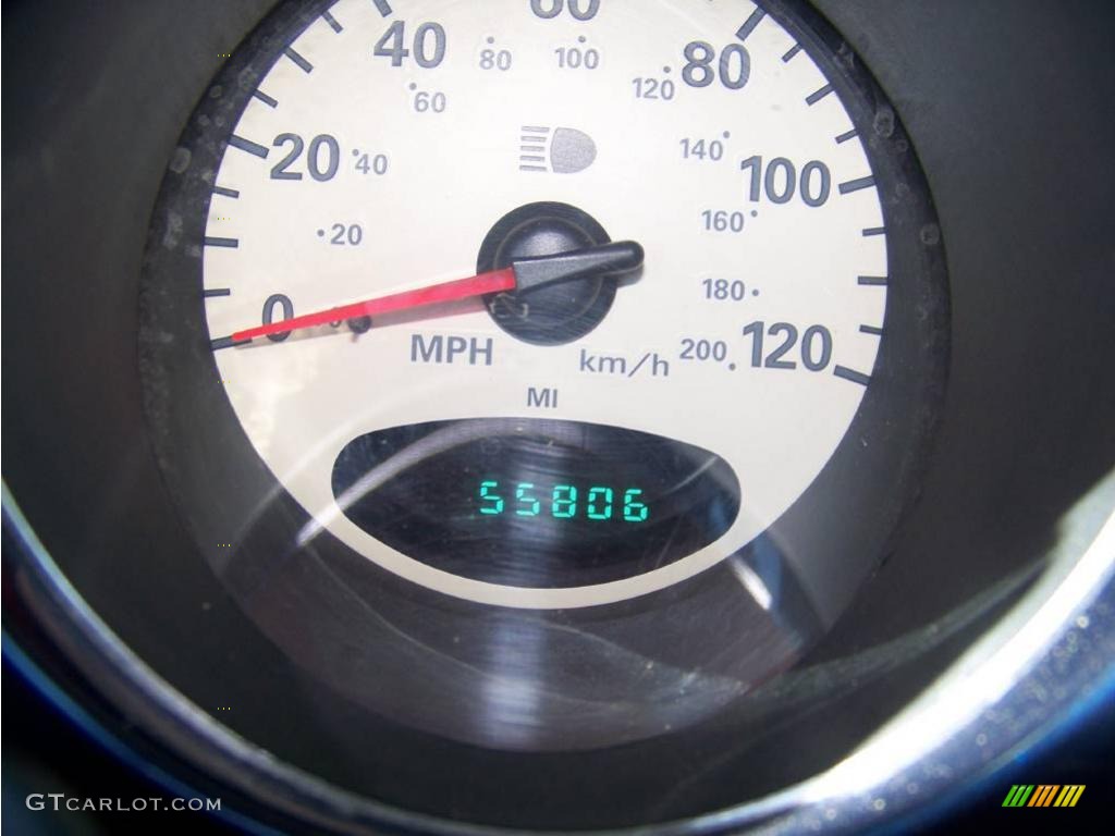 2003 PT Cruiser Touring - Patriot Blue Pearl / Taupe/Pearl Beige photo #13