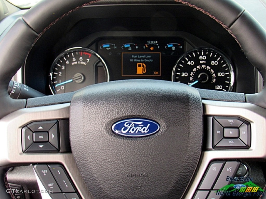 2018 F150 Platinum SuperCrew 4x4 - Shadow Black / Black photo #15