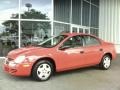 2004 Flame Red Dodge Neon SE  photo #3