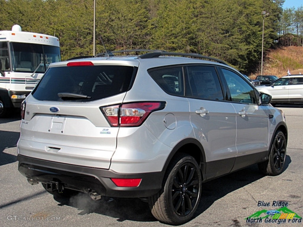 2018 Escape SE 4WD - Ingot Silver / Charcoal Black photo #5