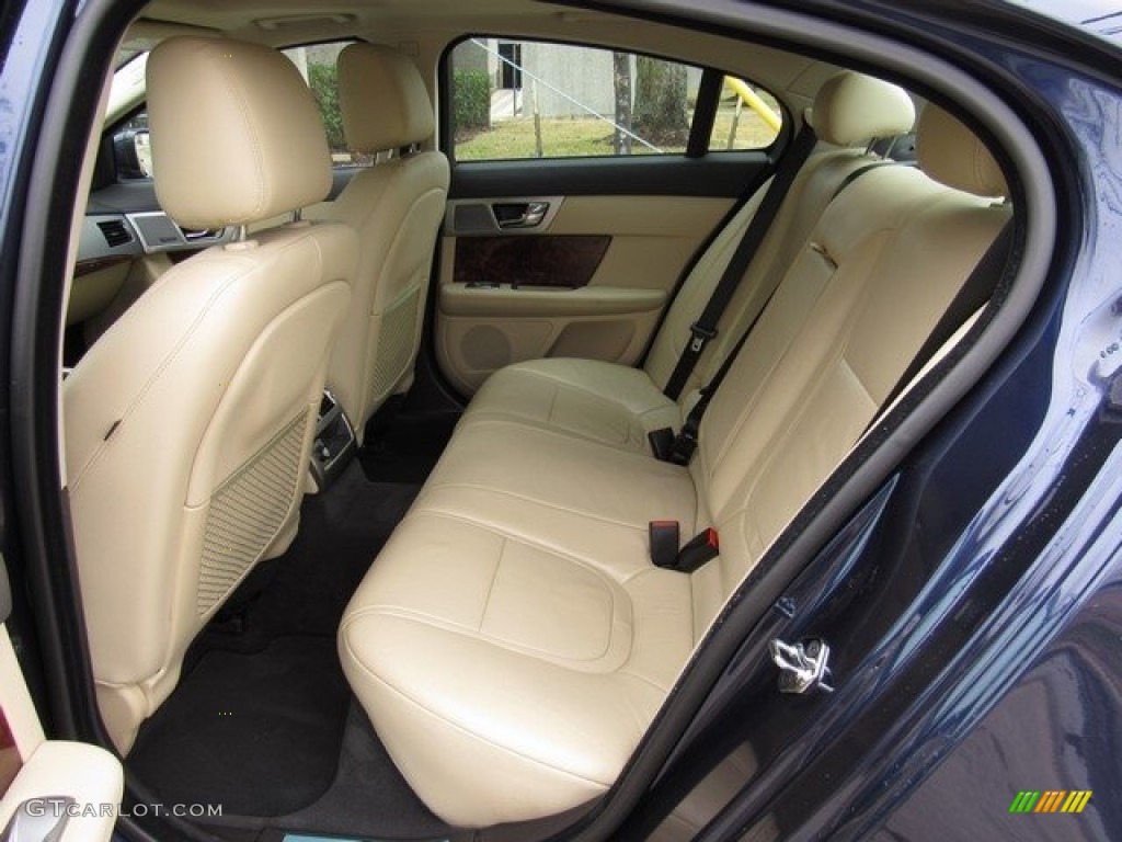 2015 XF 2.0T Premium - Dark Sapphire Metallic / Barley/Warm Charcoal photo #14