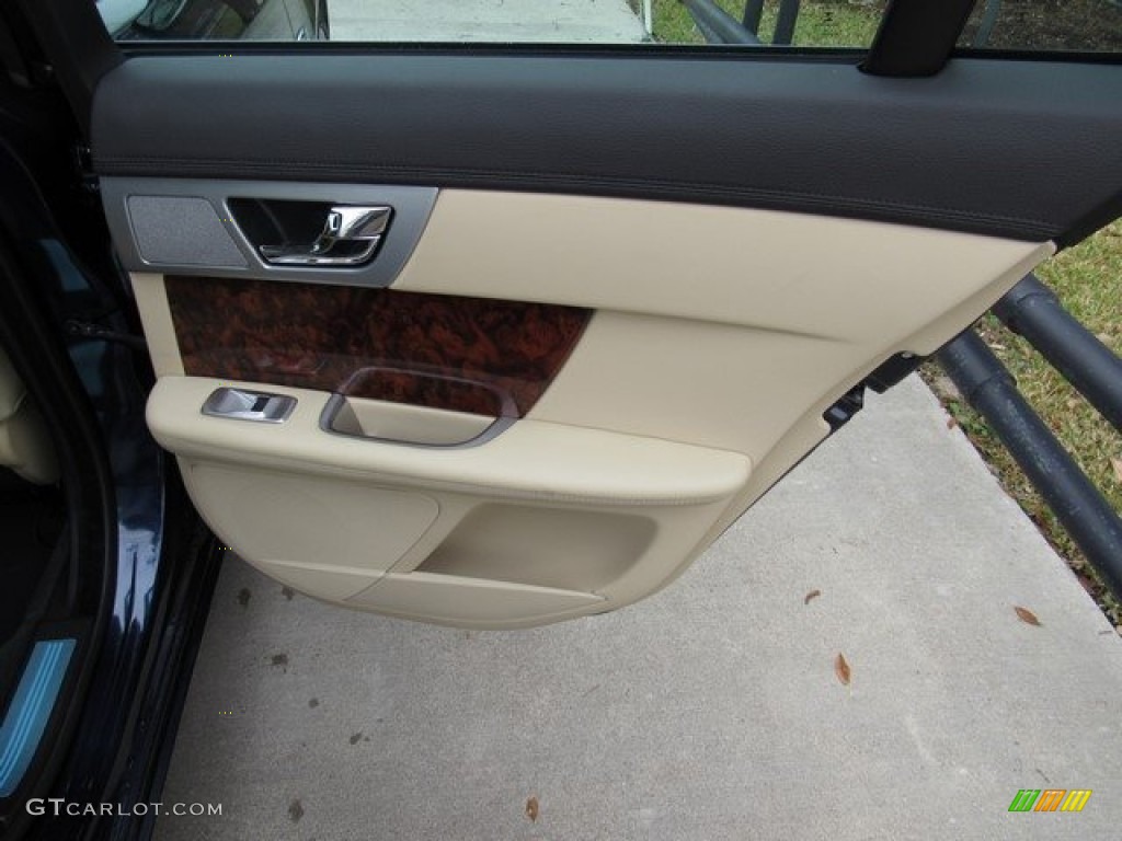 2015 XF 2.0T Premium - Dark Sapphire Metallic / Barley/Warm Charcoal photo #22