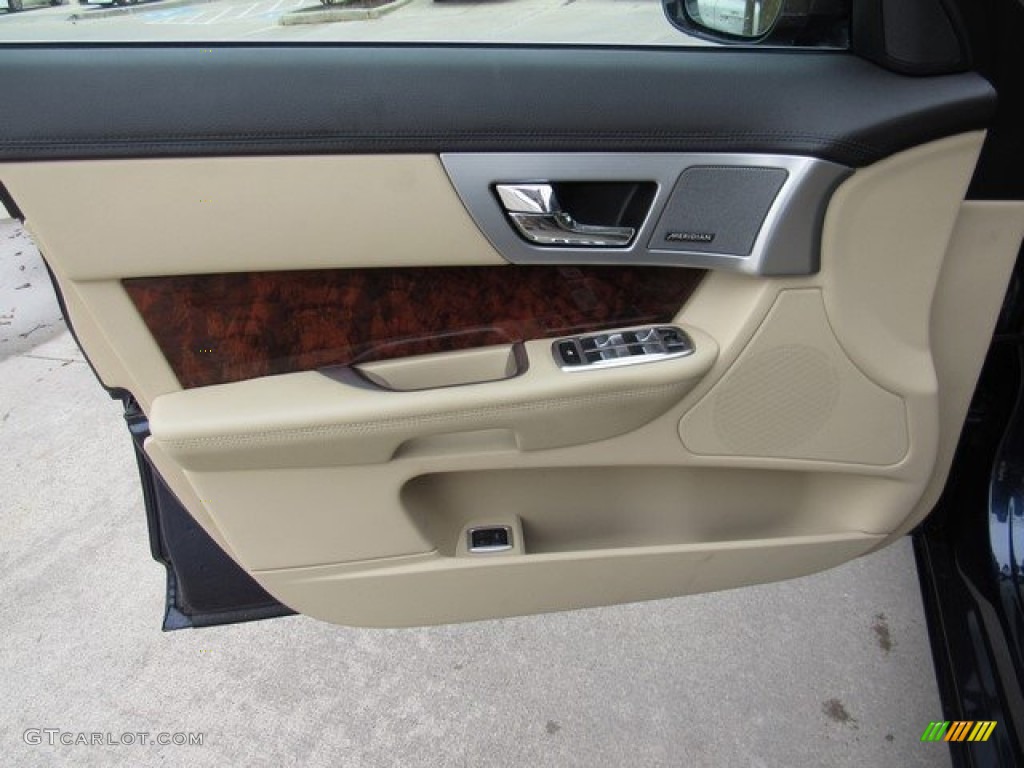 2015 XF 2.0T Premium - Dark Sapphire Metallic / Barley/Warm Charcoal photo #24
