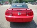 2005 Torch Red Ford Mustang V6 Premium Convertible  photo #3