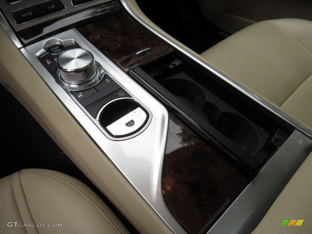 2015 XF 2.0T Premium - Dark Sapphire Metallic / Barley/Warm Charcoal photo #34