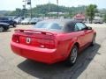 2005 Torch Red Ford Mustang V6 Premium Convertible  photo #4