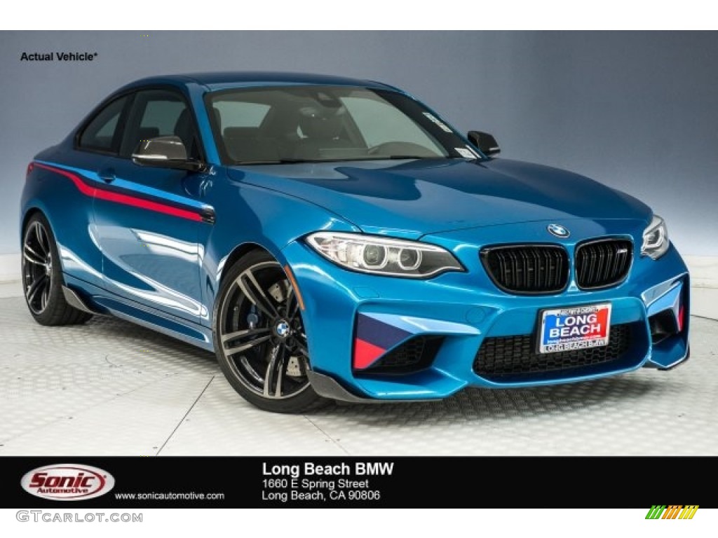 2016 M2 Coupe - Long Beach Blue Metallic / Black/Blue Highlight photo #1