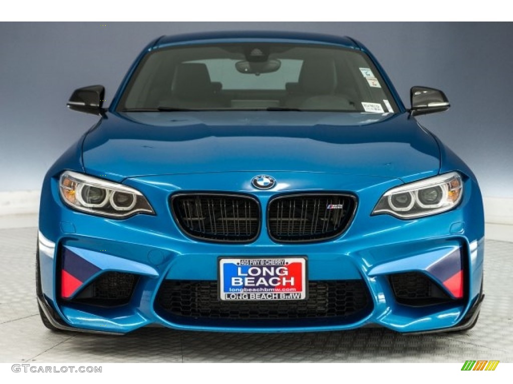 2016 M2 Coupe - Long Beach Blue Metallic / Black/Blue Highlight photo #2