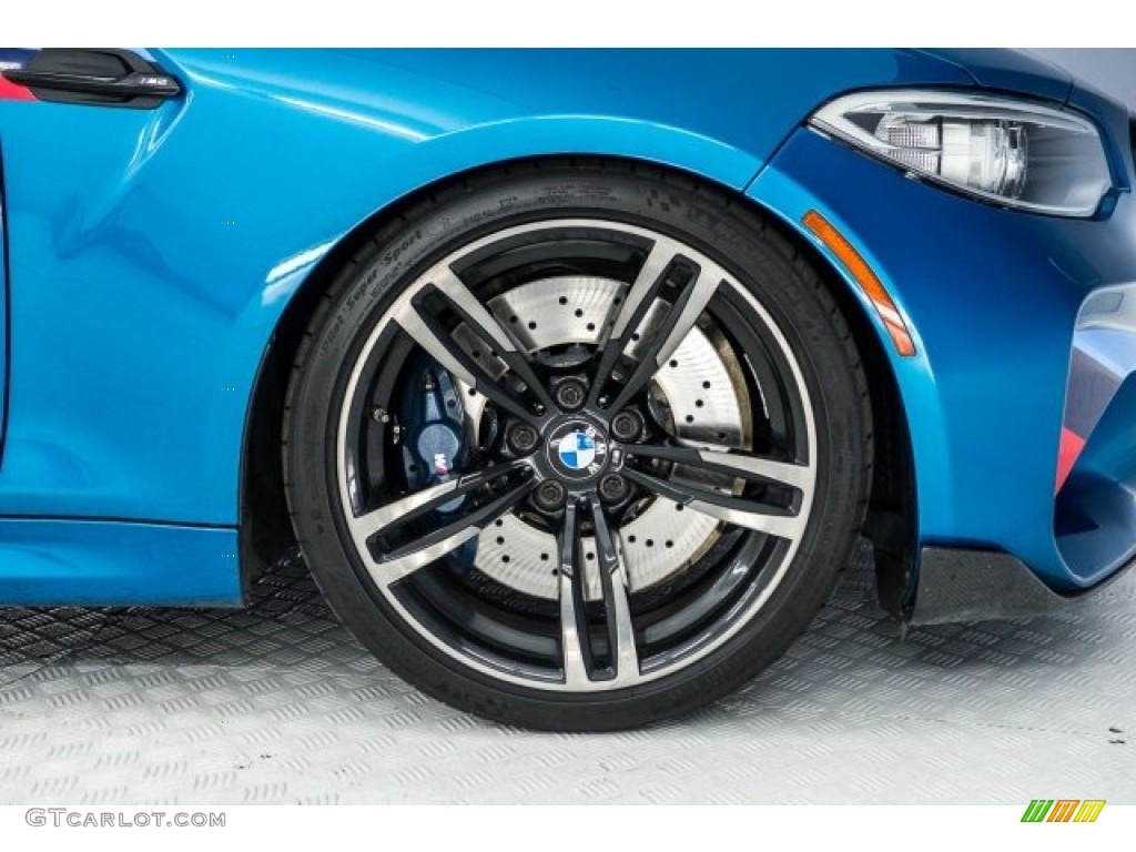2016 M2 Coupe - Long Beach Blue Metallic / Black/Blue Highlight photo #8