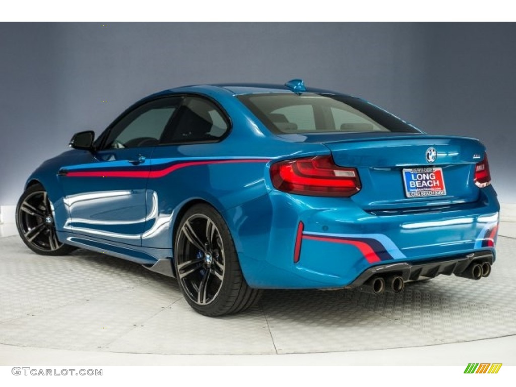 2016 M2 Coupe - Long Beach Blue Metallic / Black/Blue Highlight photo #10