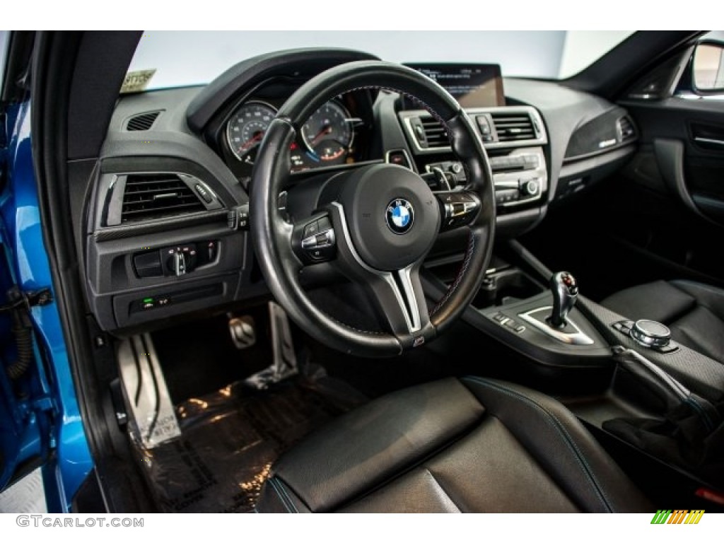 Black Blue Highlight Interior 2016 Bmw M2 Coupe Photo