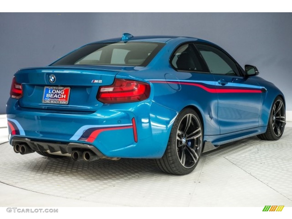 2016 M2 Coupe - Long Beach Blue Metallic / Black/Blue Highlight photo #30