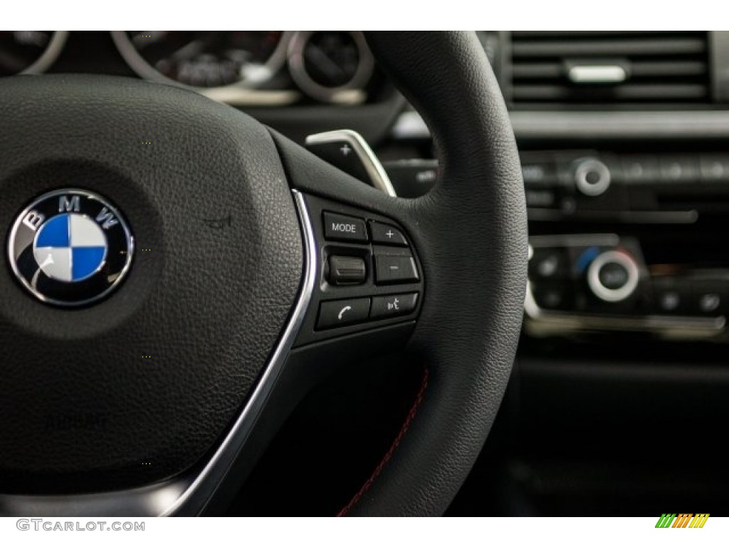 2017 3 Series 330i Sedan - Glacier Silver Metallic / Black photo #14