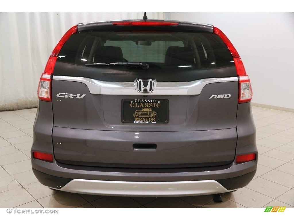 2015 CR-V EX - Modern Steel Metallic / Gray photo #15