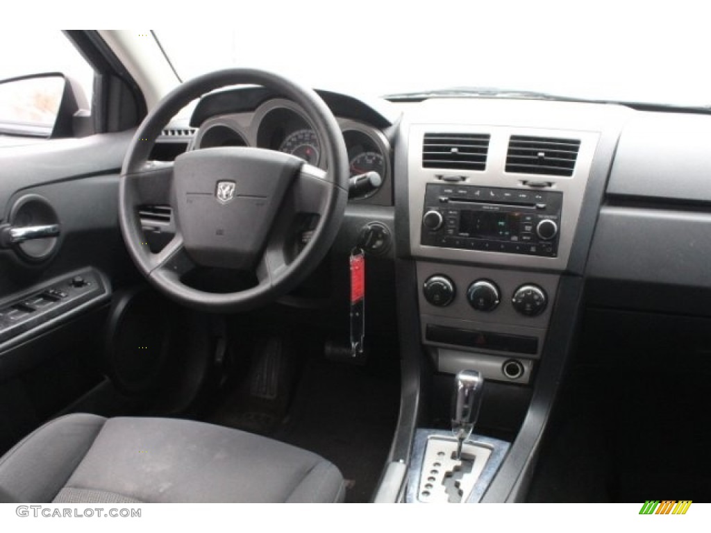 2010 Avenger SXT - Brilliant Black Crystal Pearl / Dark Slate Gray photo #23