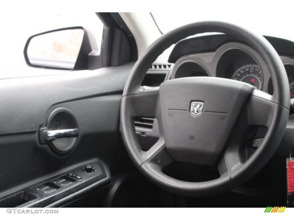 2010 Avenger SXT - Brilliant Black Crystal Pearl / Dark Slate Gray photo #24