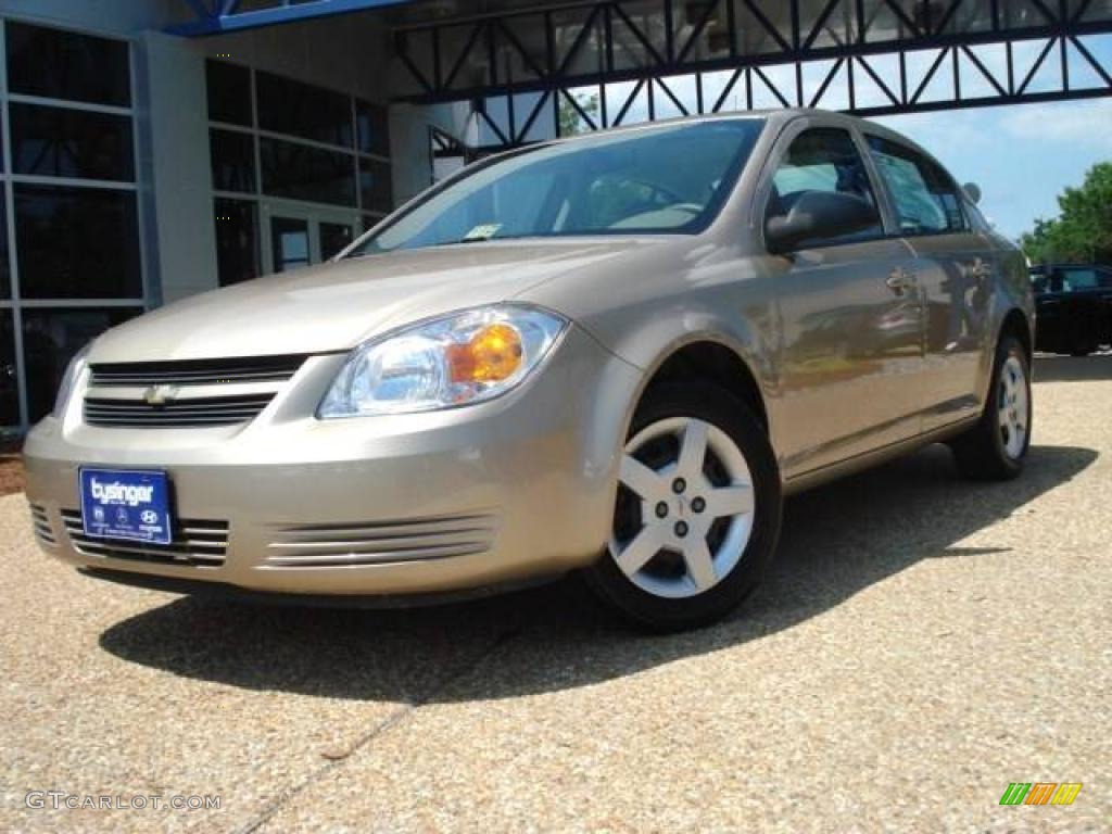 2006 Cobalt LS Sedan - Sandstone Metallic / Neutral photo #1