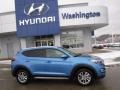 2017 Caribbean Blue Hyundai Tucson SE AWD  photo #2