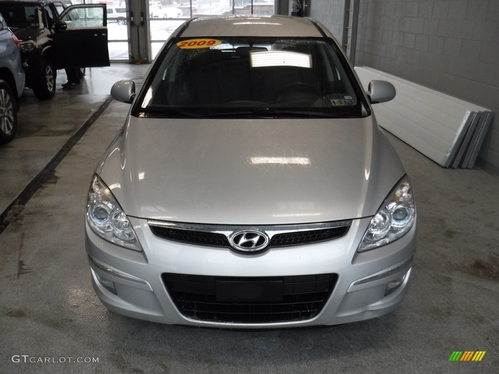 2009 Elantra Touring - Quicksilver / Black photo #4