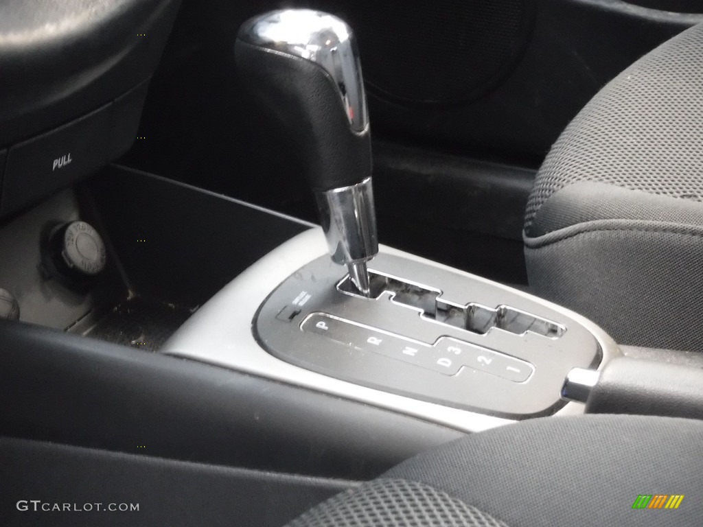 2009 Elantra Touring - Quicksilver / Black photo #12