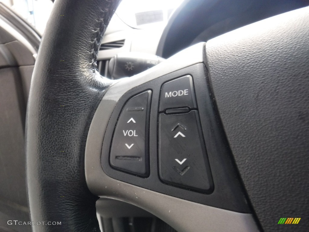 2009 Elantra Touring - Quicksilver / Black photo #14