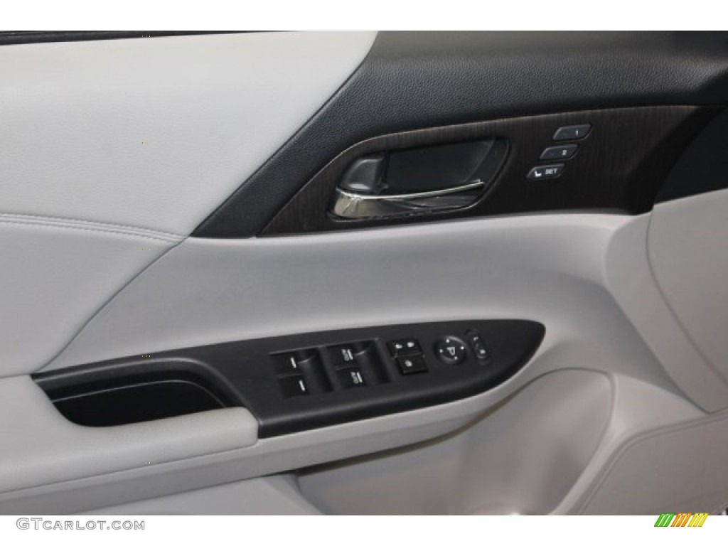 2014 Accord Touring Sedan - Modern Steel Metallic / Gray photo #14