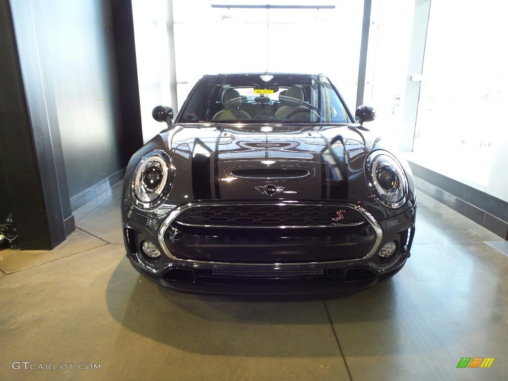 2018 Clubman Cooper S ALL4 - Thunder Grey Metallic / Lounge Leather/Satellite Grey photo #2