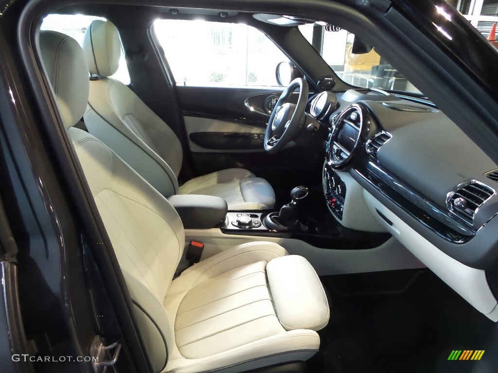 2018 Clubman Cooper S ALL4 - Thunder Grey Metallic / Lounge Leather/Satellite Grey photo #4