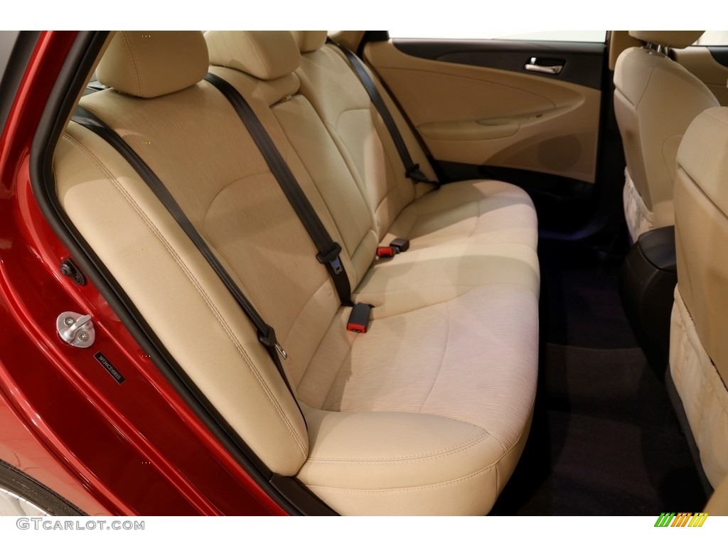 2014 Sonata GLS - Venetian Red / Camel photo #17