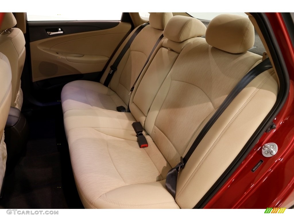 2014 Sonata GLS - Venetian Red / Camel photo #18