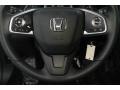 Black 2018 Honda Civic LX Sedan Steering Wheel