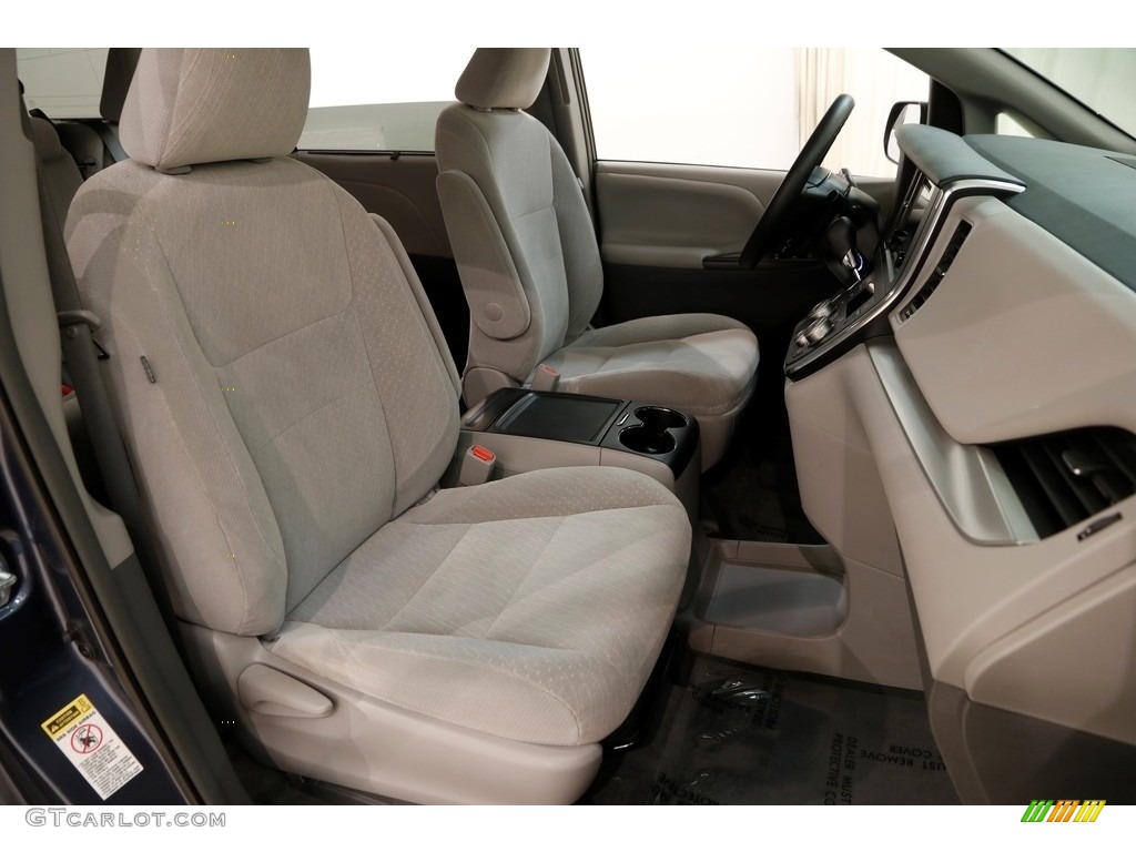 2017 Sienna LE - Shoreline Blue Pearl / Ash photo #13