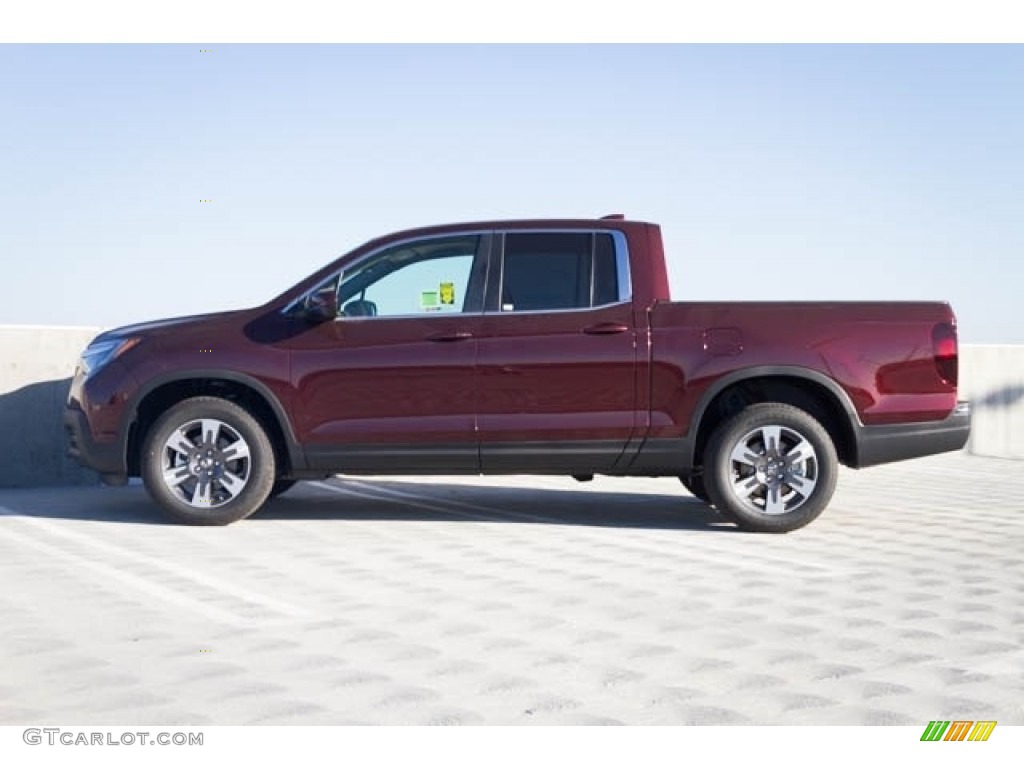 Deep Scarlet Pearl 2018 Honda Ridgeline RTL AWD Exterior Photo #125300319
