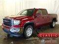 2018 Red Quartz Tintcoat GMC Sierra 1500 SLE Double Cab 4WD  photo #1