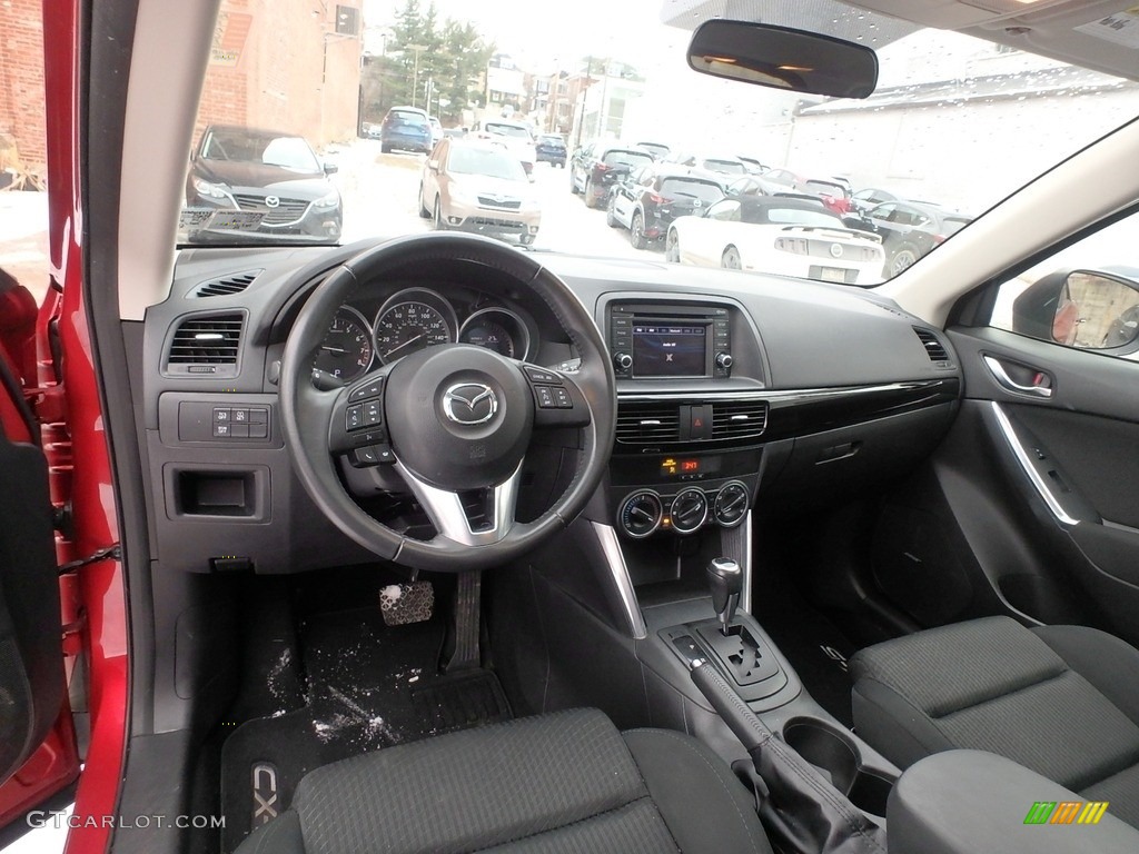 2013 CX-5 Touring AWD - Zeal Red Mica / Black photo #8