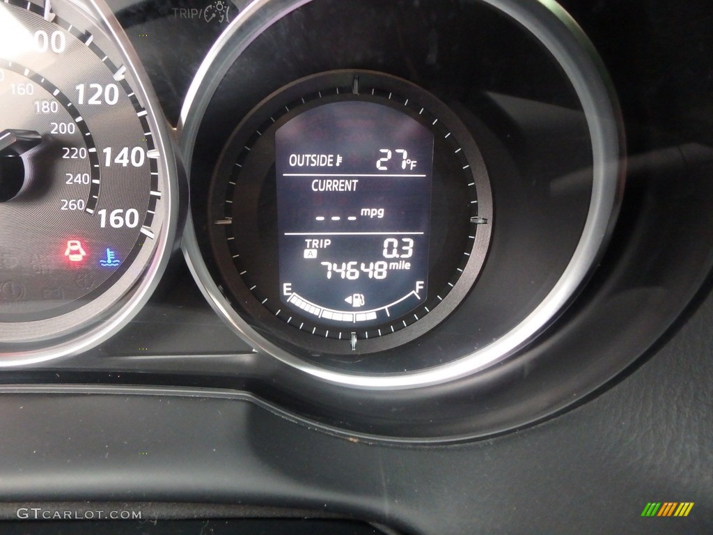 2013 CX-5 Touring AWD - Zeal Red Mica / Black photo #10