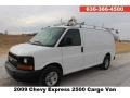 Summit White 2009 Chevrolet Express 2500 Cargo Van