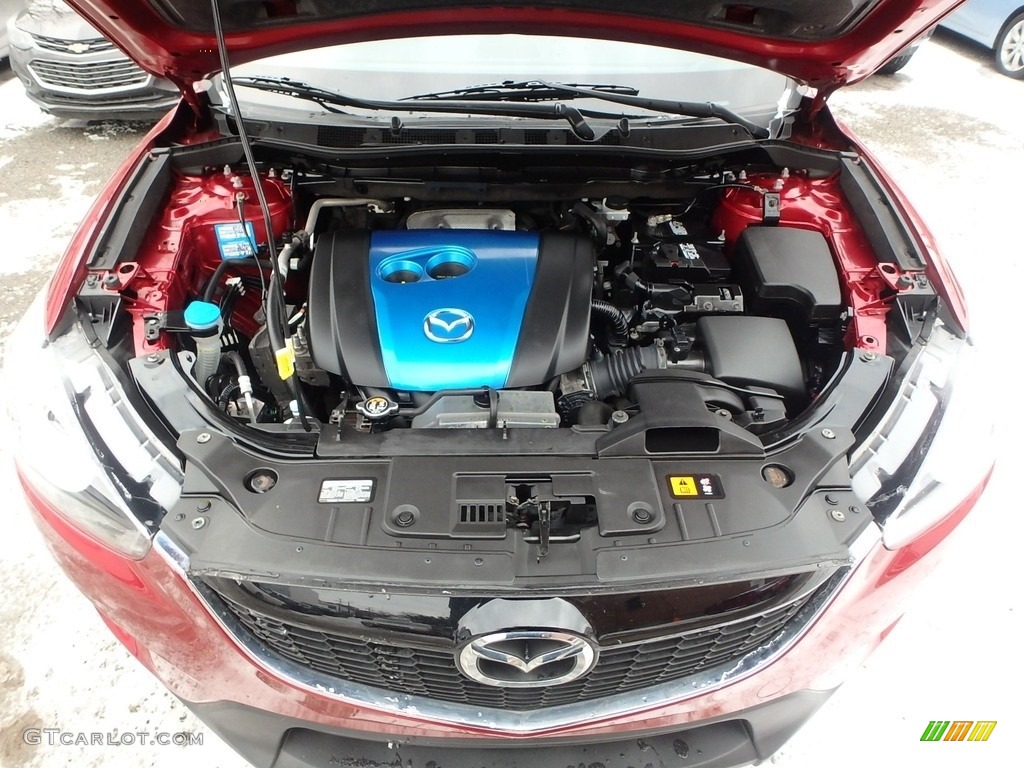 2013 CX-5 Touring AWD - Zeal Red Mica / Black photo #19