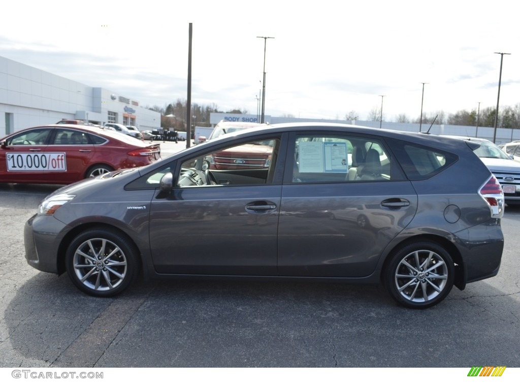 2016 Prius v Five - Magnetic Gray Metallic / Ash photo #5