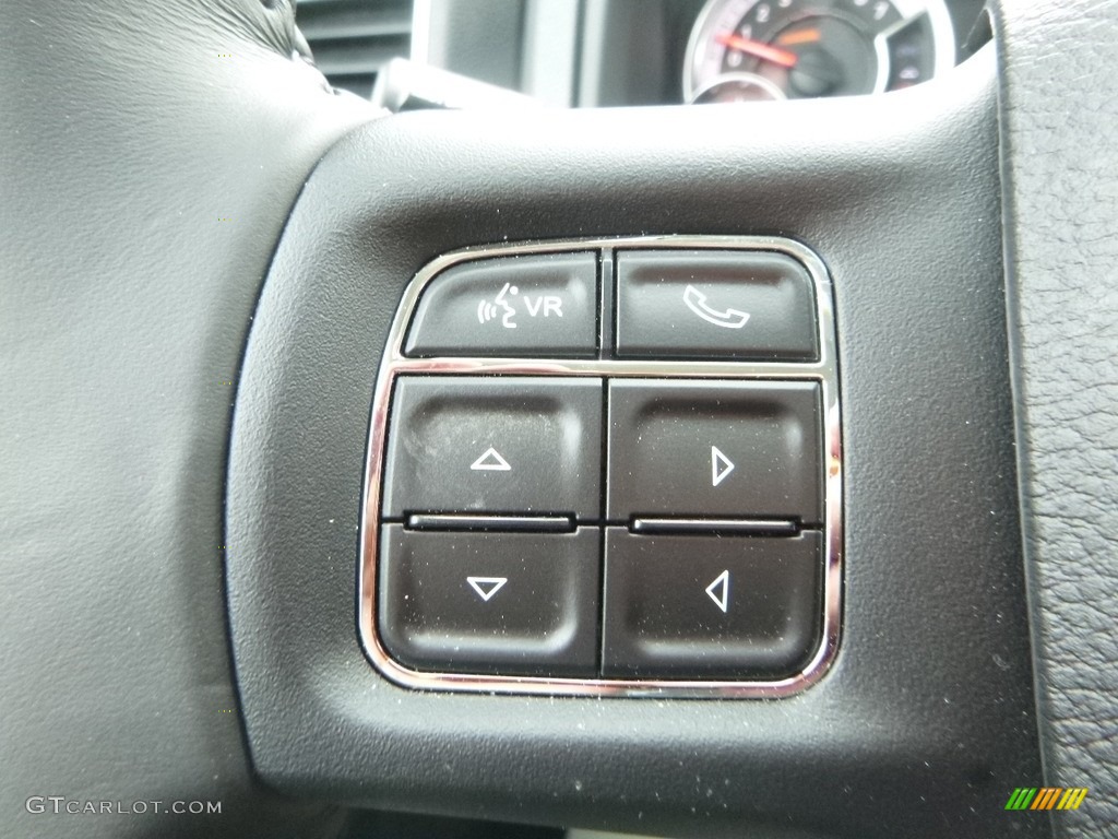2018 1500 Big Horn Crew Cab 4x4 - Brilliant Black Crystal Pearl / Black/Diesel Gray photo #18