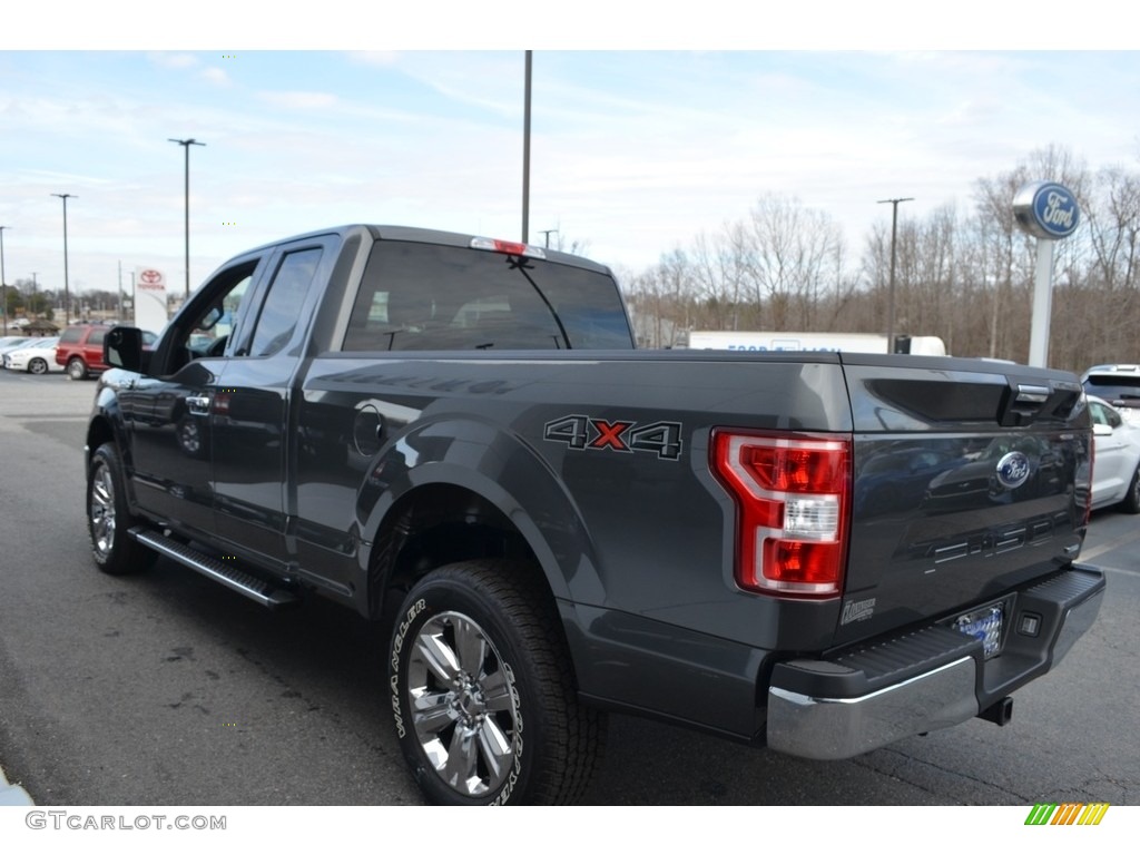 2018 F150 XLT SuperCab 4x4 - Magnetic / Earth Gray photo #18