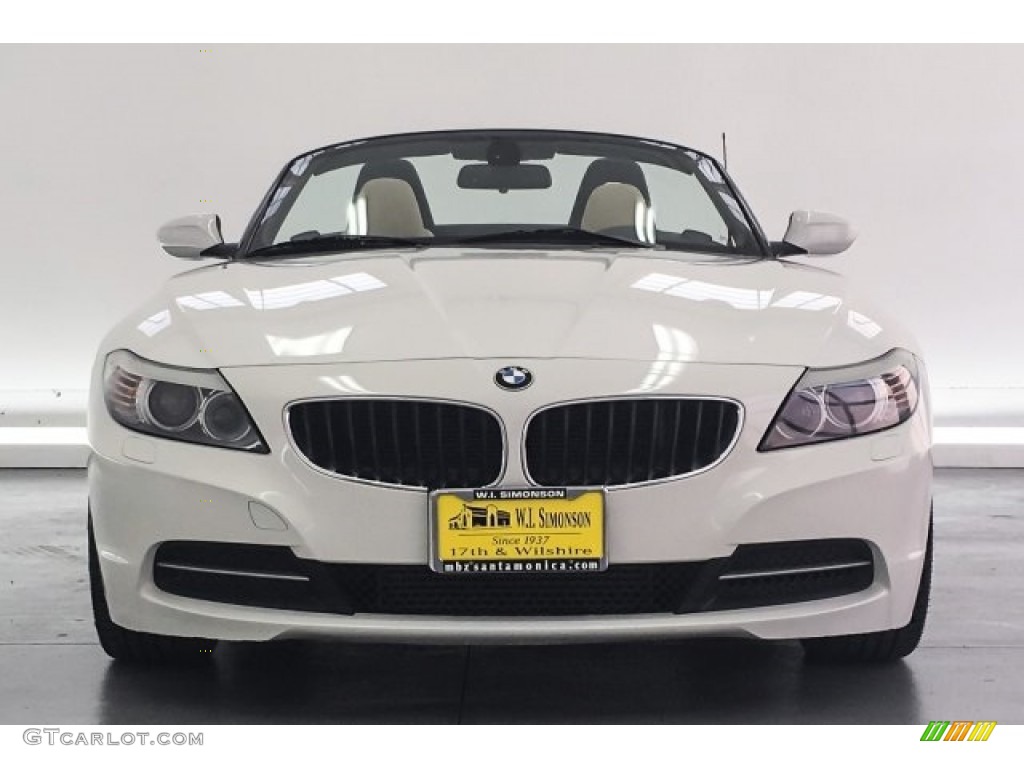 2012 Z4 sDrive28i - Alpine White / Beige photo #2