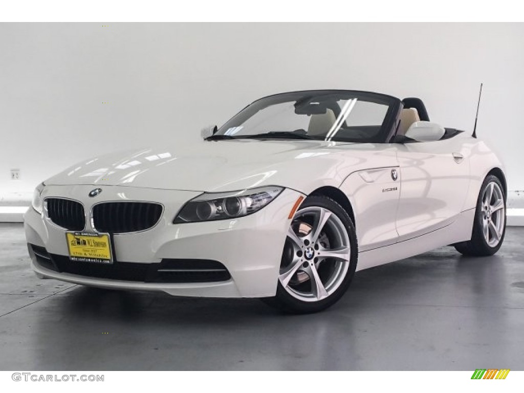 2012 Z4 sDrive28i - Alpine White / Beige photo #15