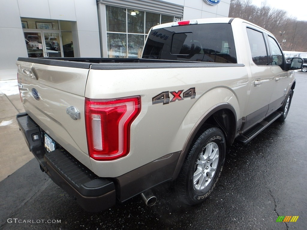 2017 F150 King Ranch SuperCrew 4x4 - White Gold / King Ranch Java photo #2